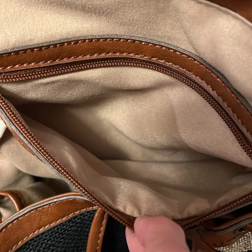 Lucky Brand canvas backpack - Picture 7 of 9